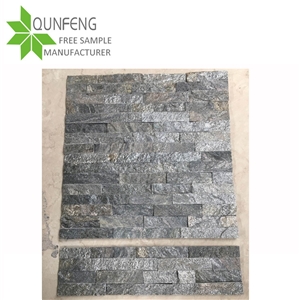 Stacked Culture Stone Exterior Wall Panel Slate